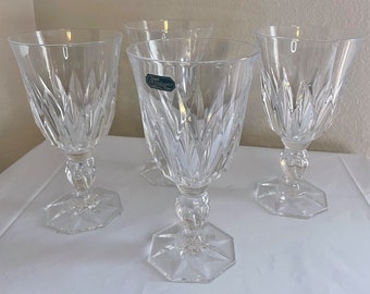 ヴィンテージ クリスタル JG デュラン チューリップ ワイングラス