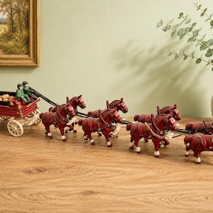 Budweiser Clydesdale Figurine - Etsy