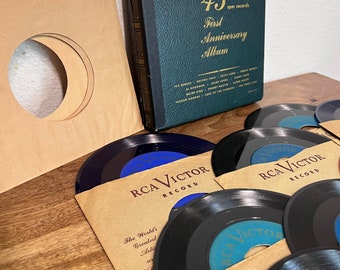 ヴィンテージ 1938 レッドシール ビクター レコード セット ボストン