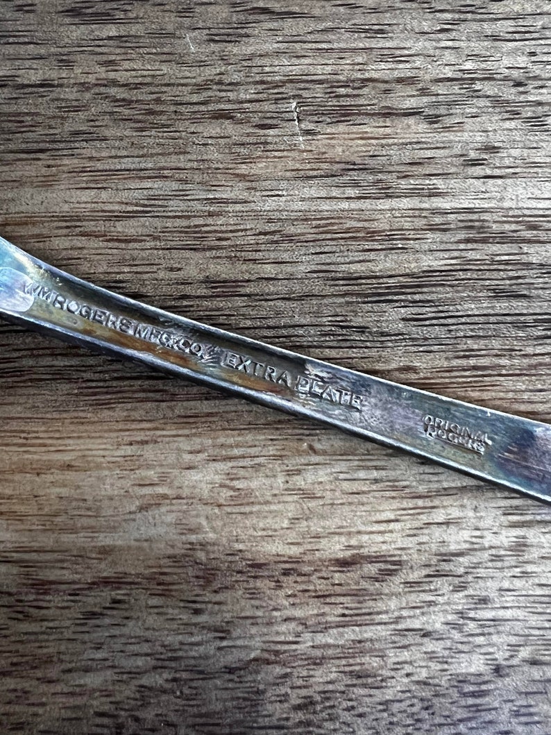 Vintage WM. Rogers Mfg. Co. Extra Plate original Rogers Cake Etsy