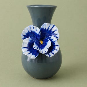 Anthropologie Floral Vase