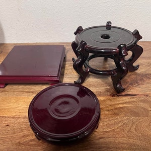 Ihre Wählen!!! Vasenständer, Holzvasenständer, Holzschnitzvasenständer M 0224
