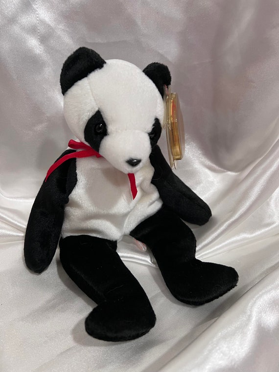 Rare Fortune Beanie Baby With ERRORS, Ty Beanie Baby Bear Rare Fortune Beanie Baby With ERRORS, Ty Beanie Baby Bear