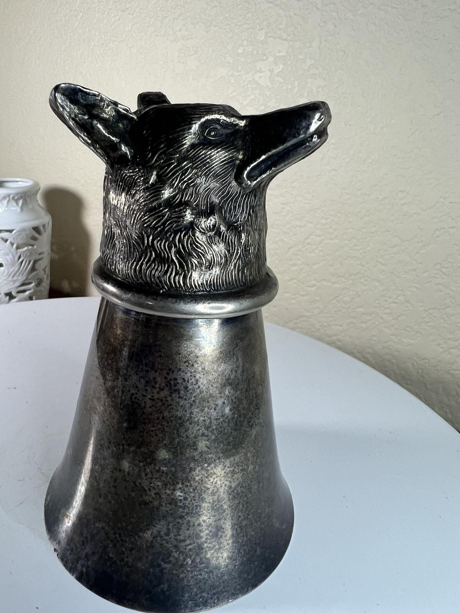 Bull Stirrup Cup, stirrup cup, barware,