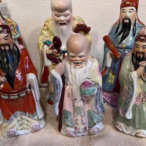 Fu Lu Shou Gods Figurines Lot Large/Medium Your Choose!!!   A15 0823