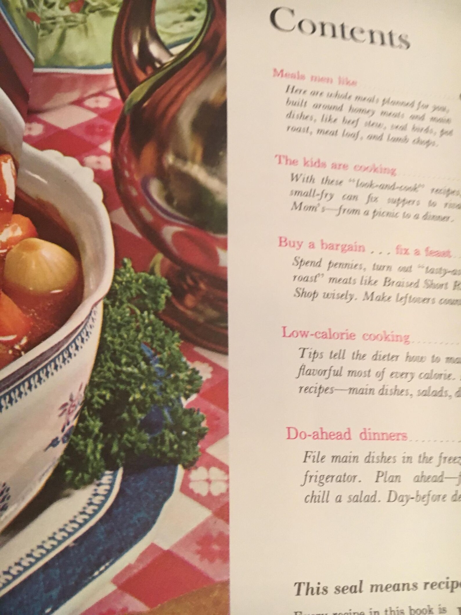 Jahrgang 1963 Rezept Buch So-Gute Mahlzeiten bessere Häuser | Etsy