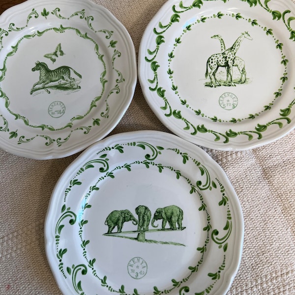 Anthropologie Plate Etsy