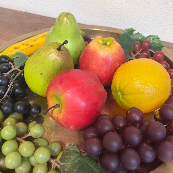 Vintage Fake Fruit Etsy