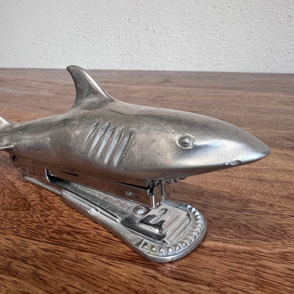 Vintage Jac Zagoory Shark Bite Stapler