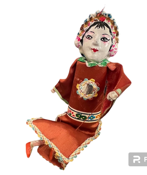 ANCIENNE MARIONNETTE ARTICULÉE Birmane Ramayana EUR 290,00 - FR