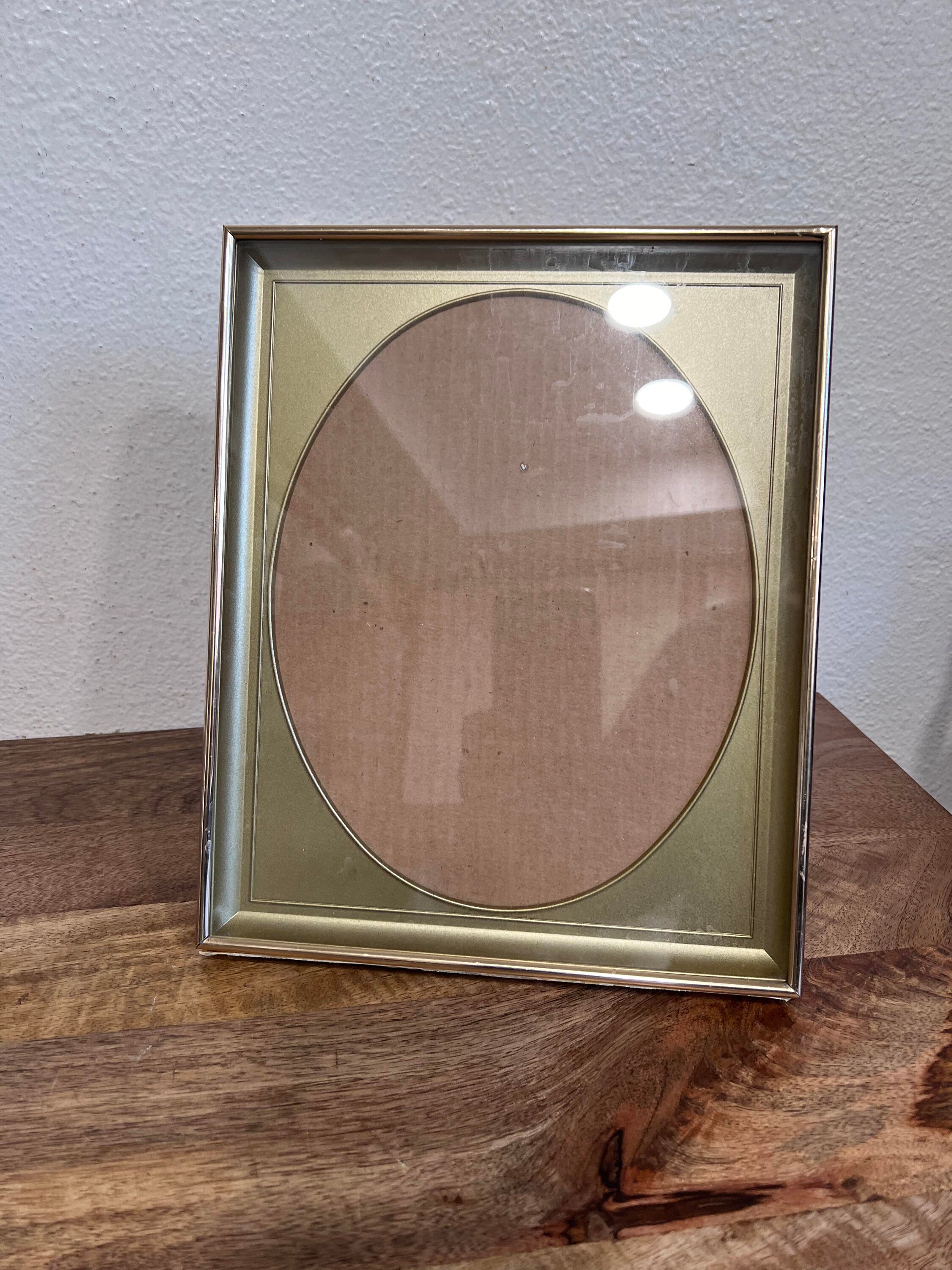 Vintage Picture Photo Frame W/ Glass Cover ,shabby and Boho