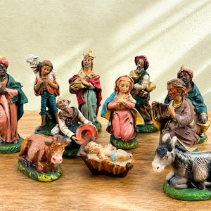 Italian Nativity Set - Etsy