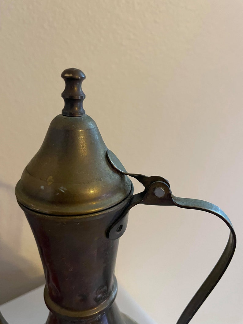 Vintage Brass antique Type Jug Decorative Jug Vases Arabic Etsy