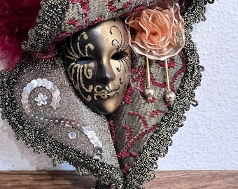 Small Venetian Carnival Decorative Wall Mask 9'' tall Your Choose!!!