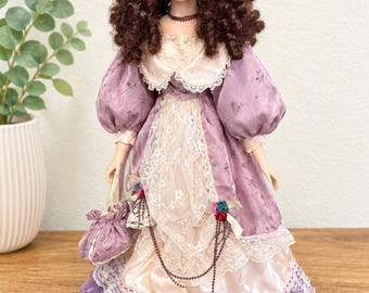Vintage J Misa Collection Porcelain Doll Limited Edition 27 Inch 1