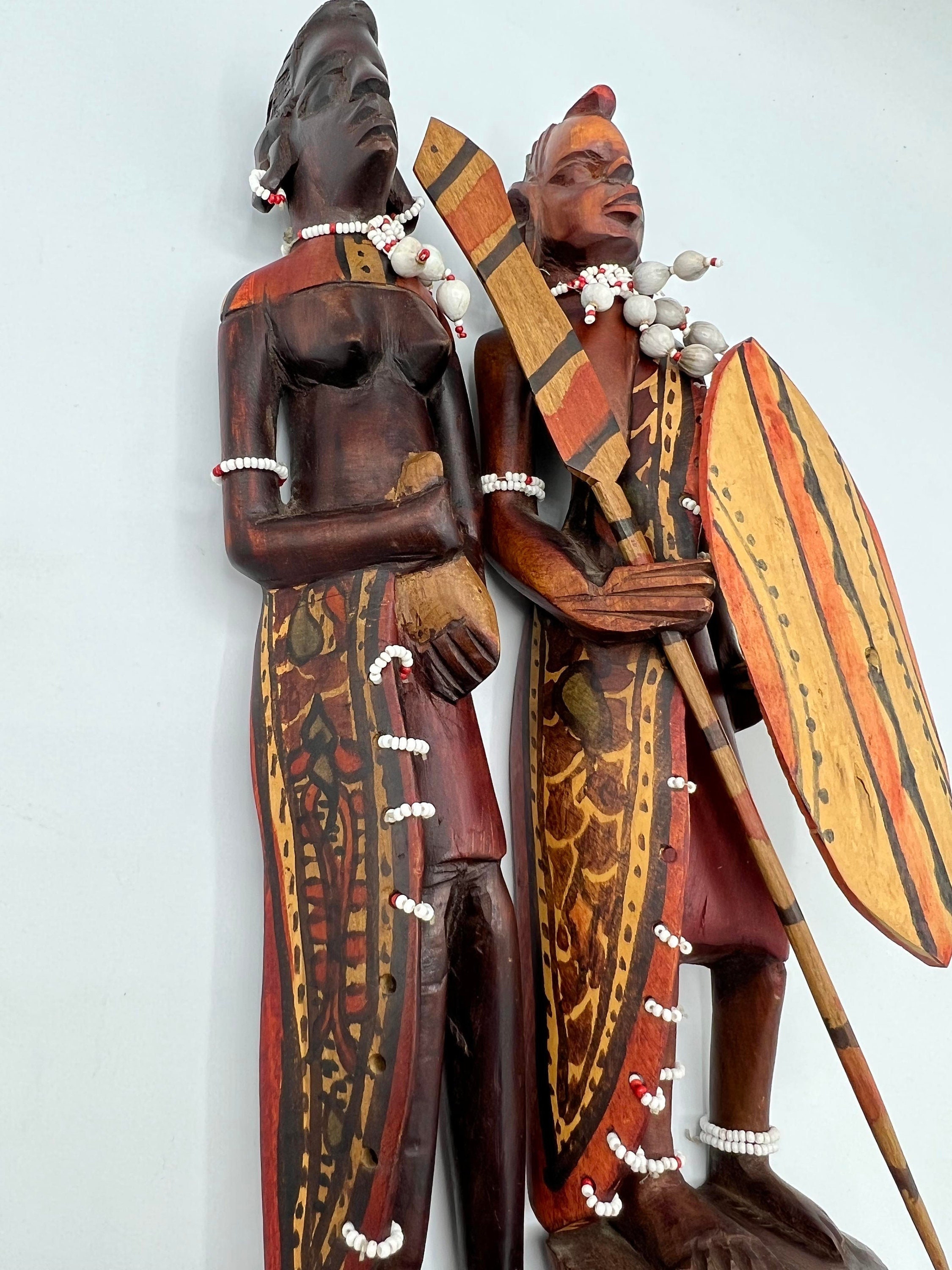 Statues Masaï (25055) - Statues décoratives africaines
