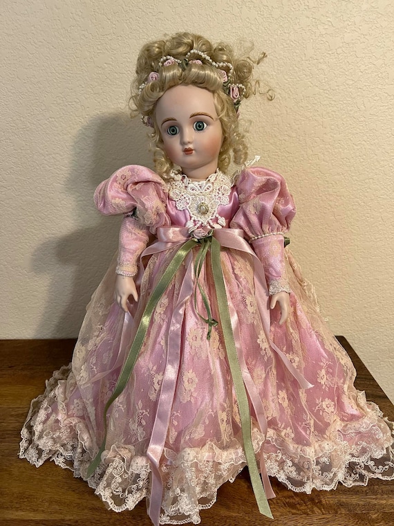 PATRICIA LOVELESS 　グーグリー　ドール　ビスクドール Patricia Loveless Porcelain Vintage Penelope Doll 18'' - Etsy