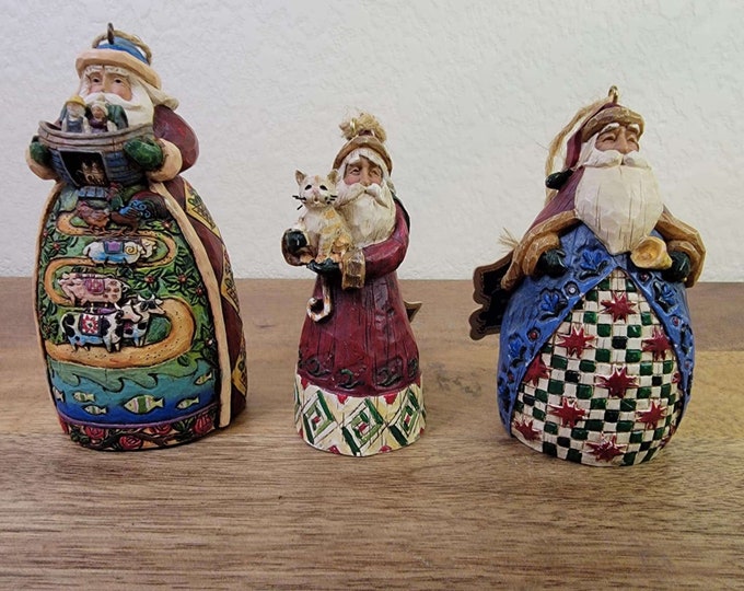 Jim Shore cattivo e simpatico Santa Heartwood Creek - Italia