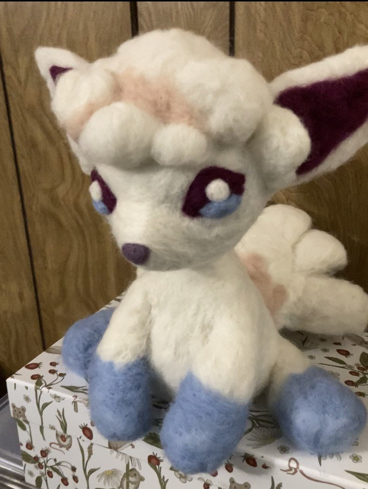 alolan vulpix plush