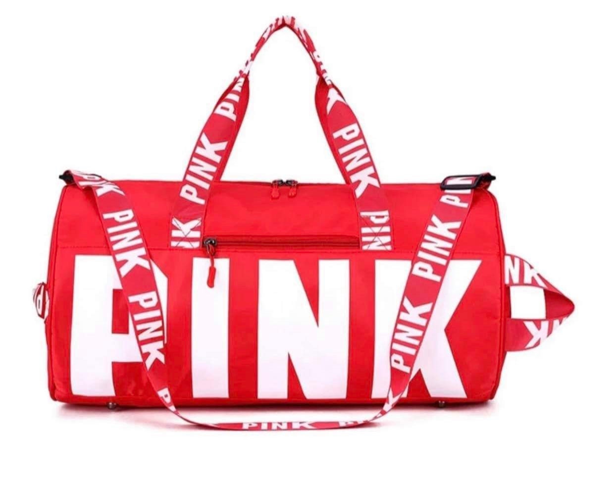 Victorias Secret Duffle PINK Bag - Etsy