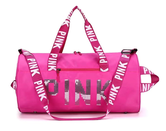 Victorias Secret Duffle Bag Etsy