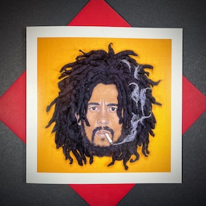 Carte de voeux Bob Marley
