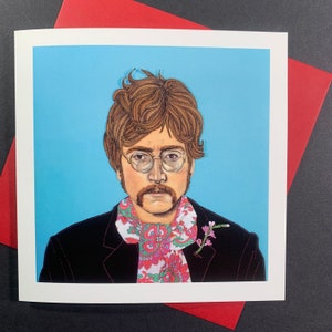 Tarjeta de felicitación de John Lennon