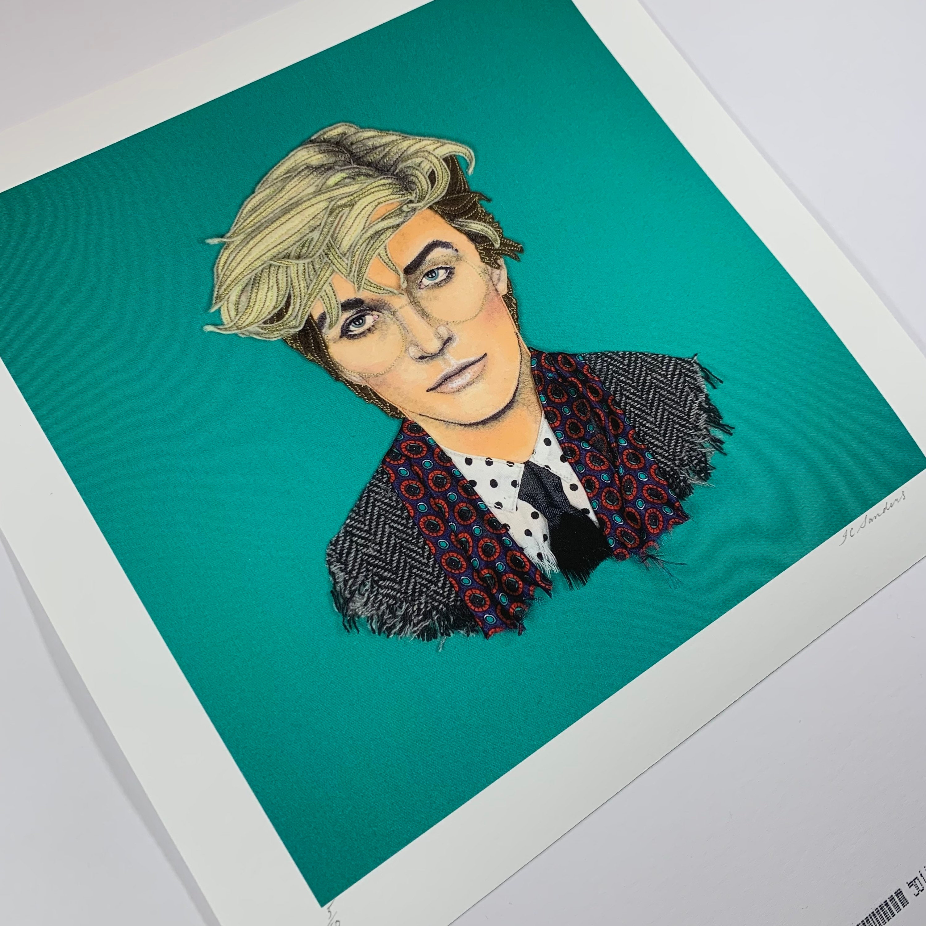 【予約】 デヴィッド・シルヴィアンのプリント 日本 Etsy - アート・デザイン・音楽