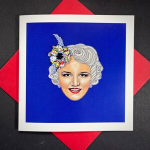 Peggy Lee Grußkarte