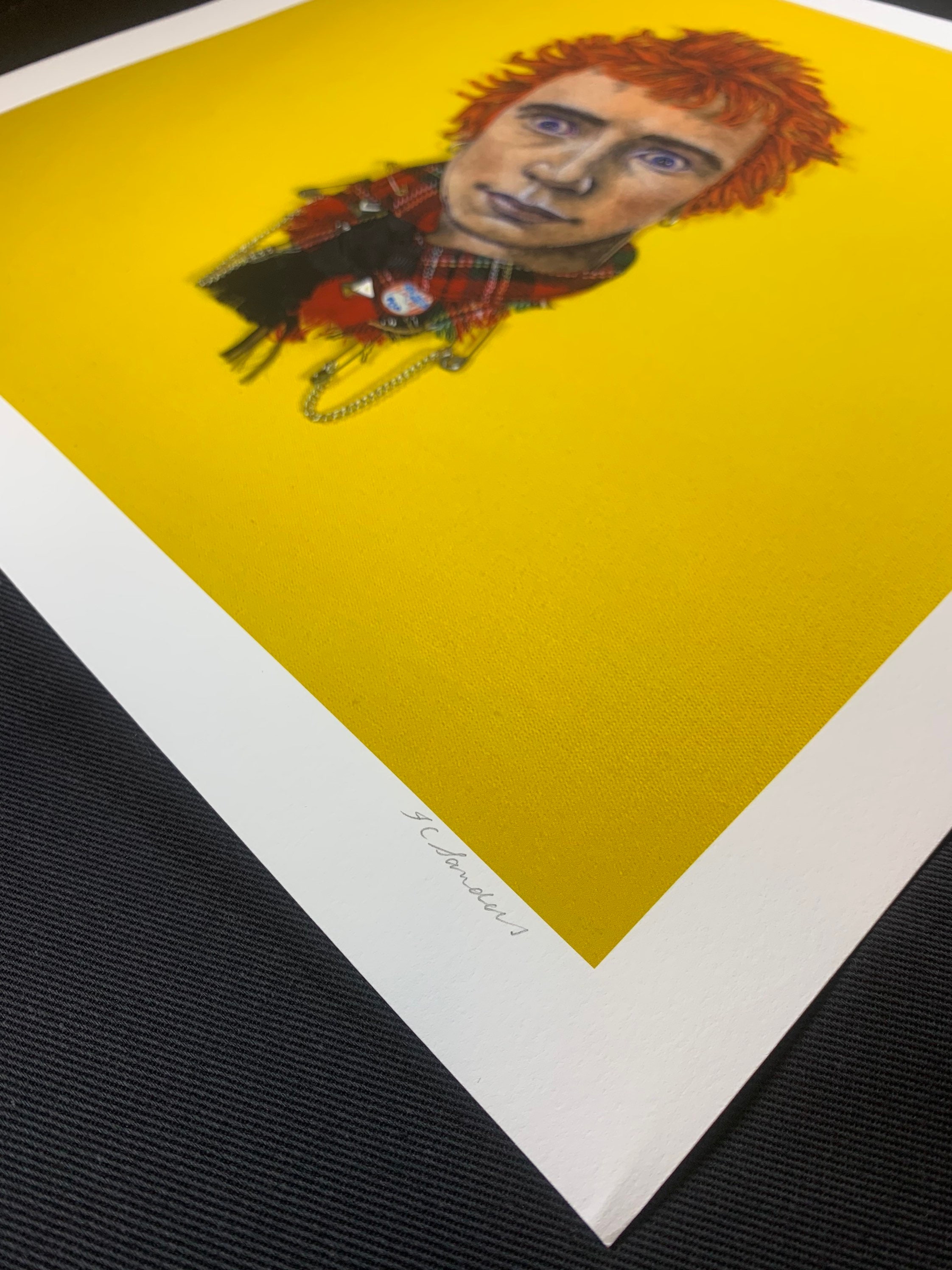 Johnny Rotten Print - Etsy