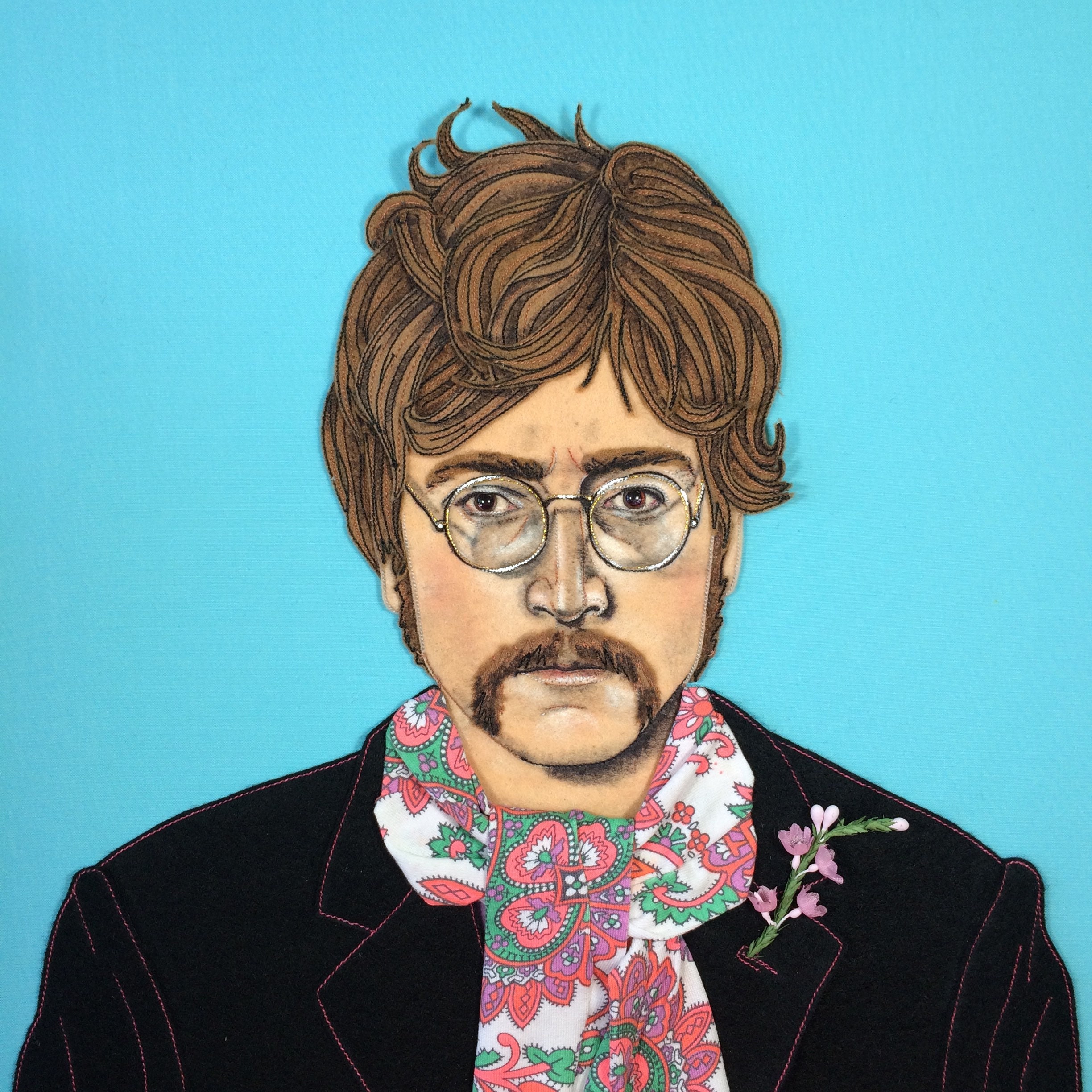 John Lennon Print Etsy