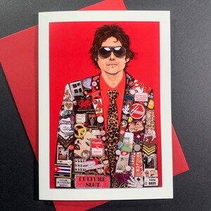 Nicky Wire greetings card