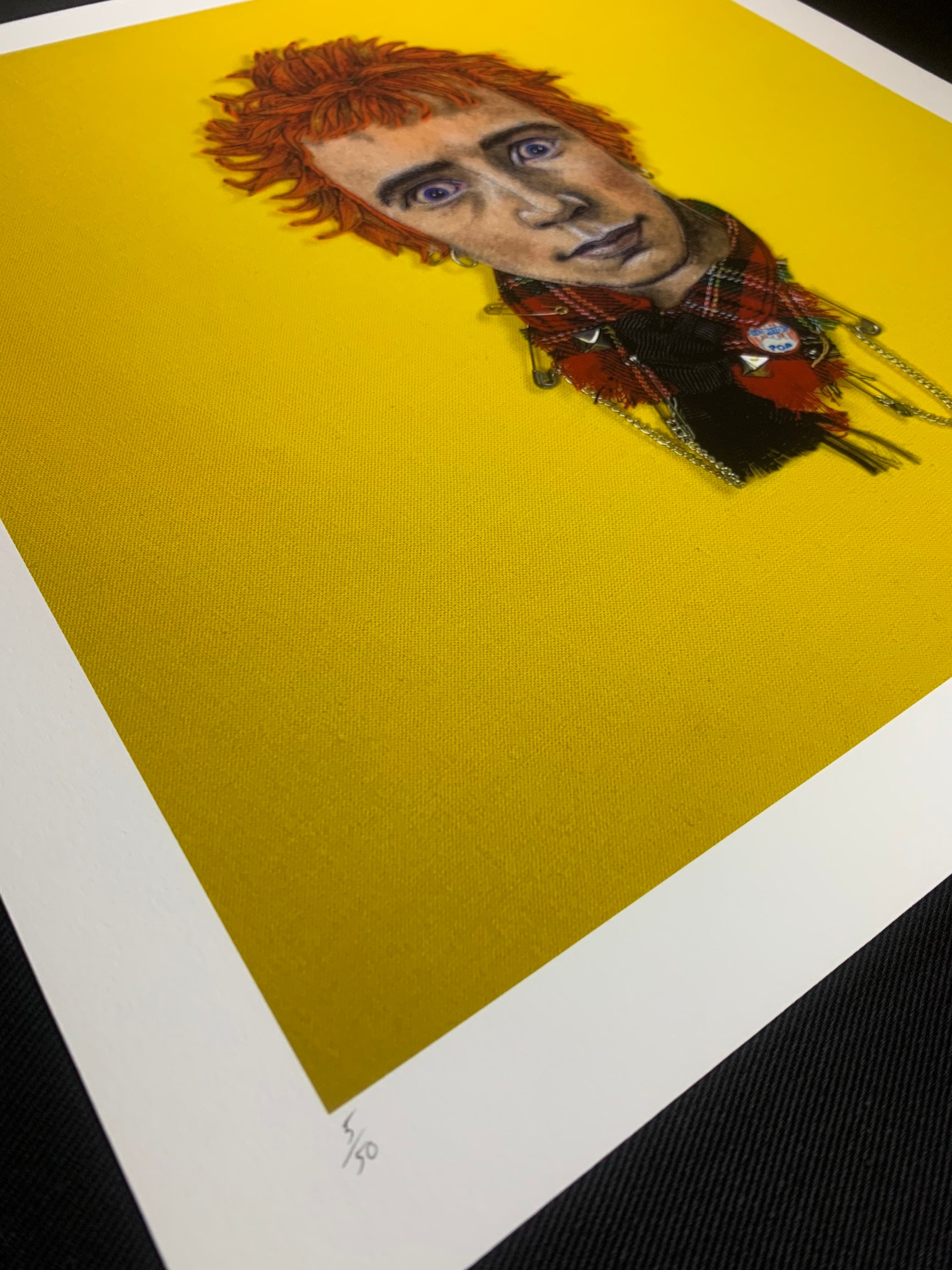 Johnny Rotten Print - Etsy