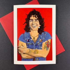 Carte de voeux Bon Scott