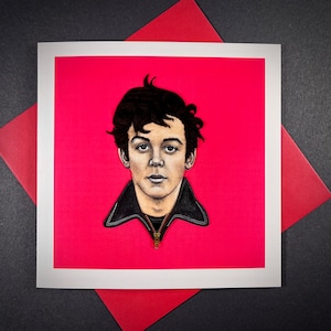 Cartão de felicitações de Paul McCartney