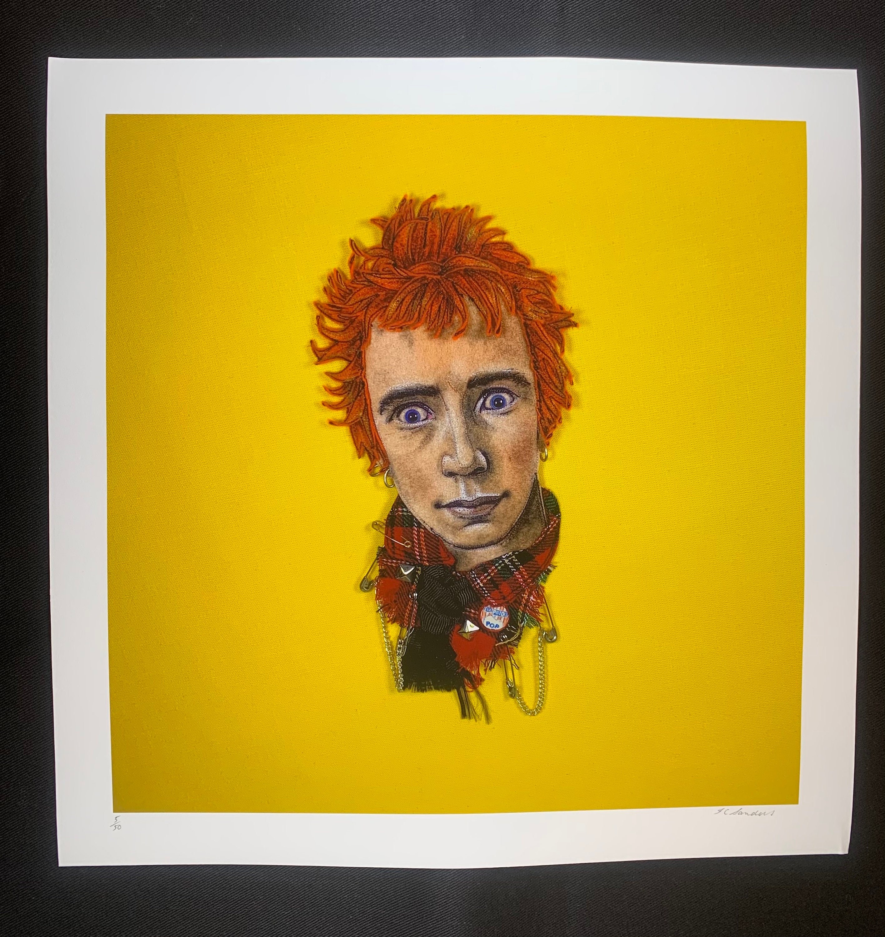 Johnny Rotten Print - Etsy