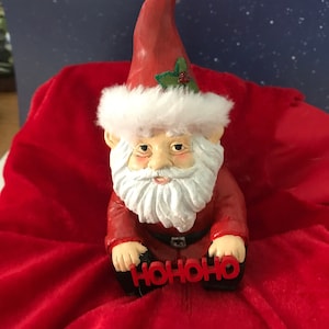 Christmas Santa Gnome