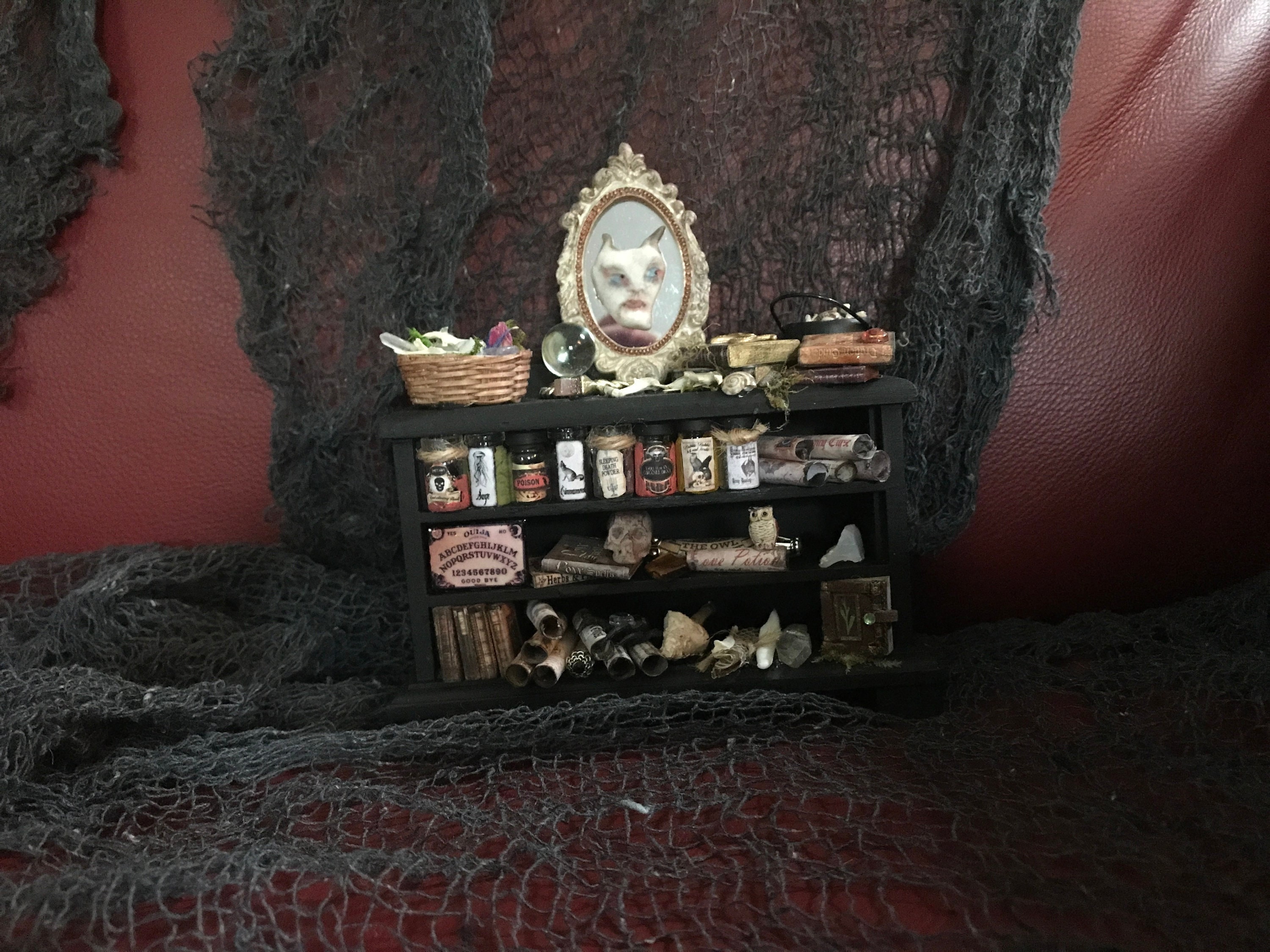 Miniature Witches Cabinet, Altar, Curiosity - Etsy