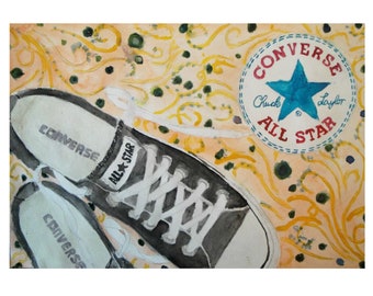 scarpe converse arcobaleno