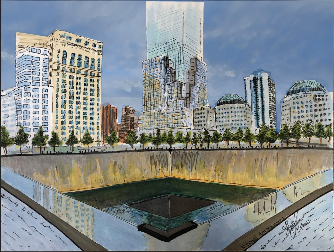 Never Forget September 11th Memorial | Patriotic Marker Never Forget September 11th Memorial | Patriotic Marker