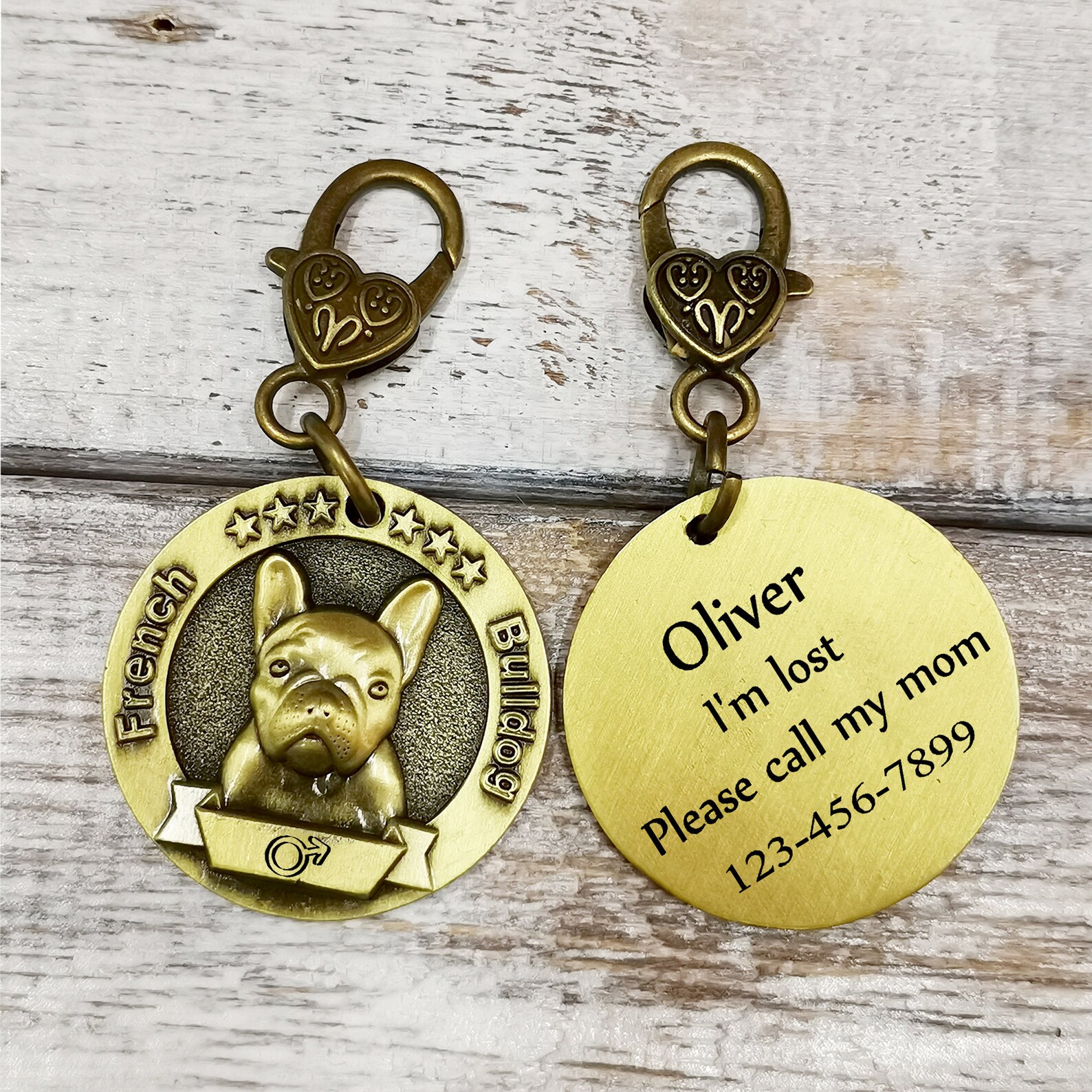 German Shepherd Dog Tags Dog Id Tag Dog Name Tags Personalized Etsy