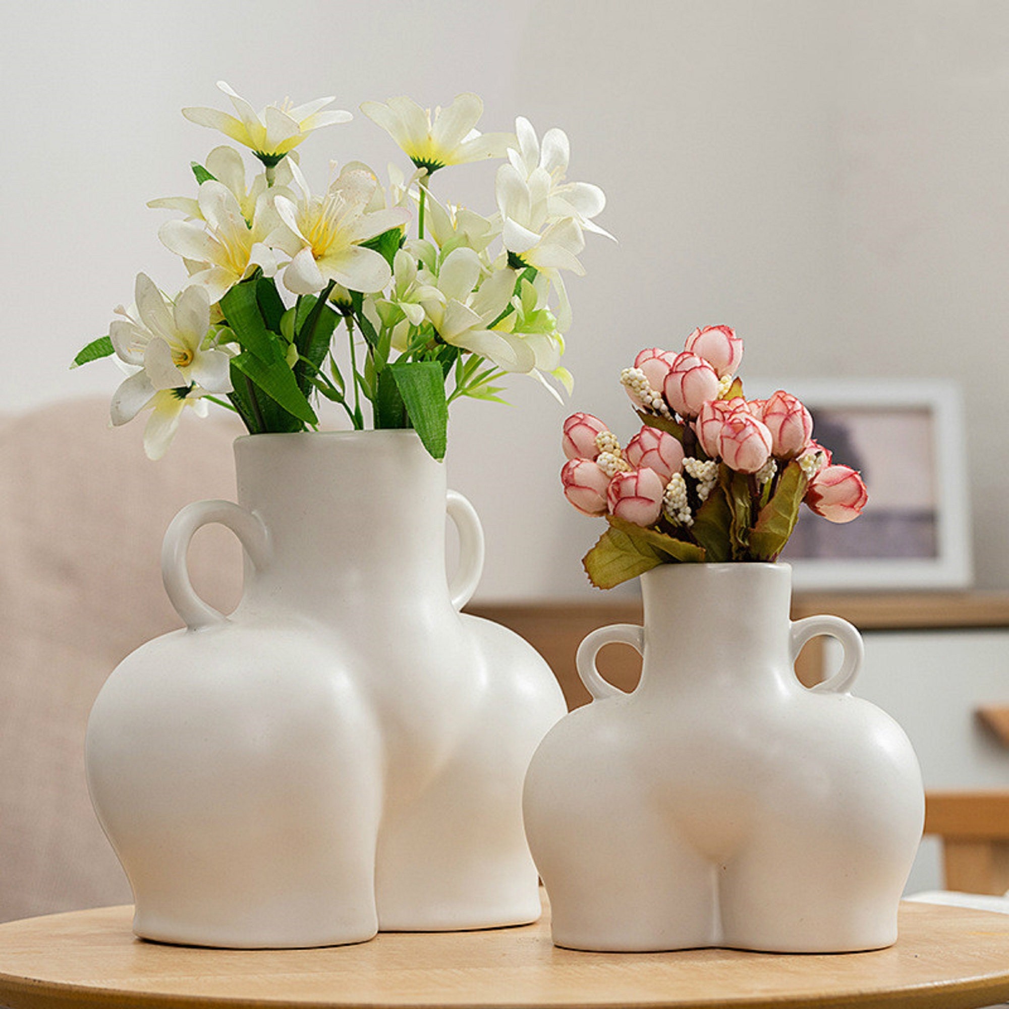 Female Body Vase Ceramic Art Tabletop Flower Pot Nordic Modern Decor Home Female Body Vase Ceramic Art Tabletop Flower Pot Nordic Modern Decor Home
