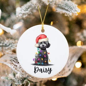 Poodle Dog Ornament Etsy