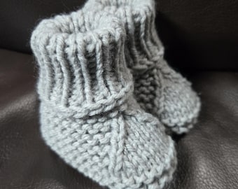 Handmade Baby Booties/Socks,   newborn to 3 months