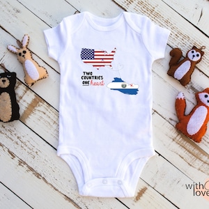 100% geweldig, twee landen een hart ** CUSTOM ** LAND 50/50 Kies een twee land vlaggen!