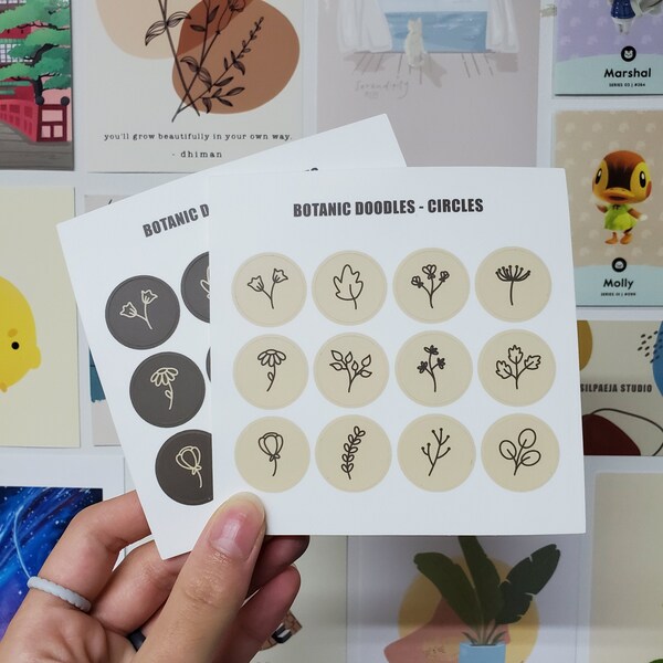 Moleskine Planner Stickers Etsy