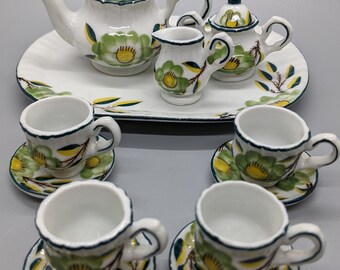 18 inch doll tea set