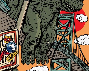 Godzilla Vs. The Ben Franklin