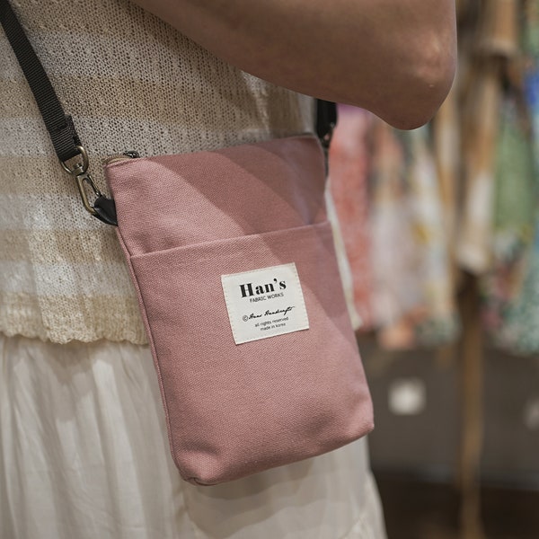 Daily small crossbody bags | Mini Cell Phone purse for women, men, and kids | Teen girl iPhone bag handmade in Korea