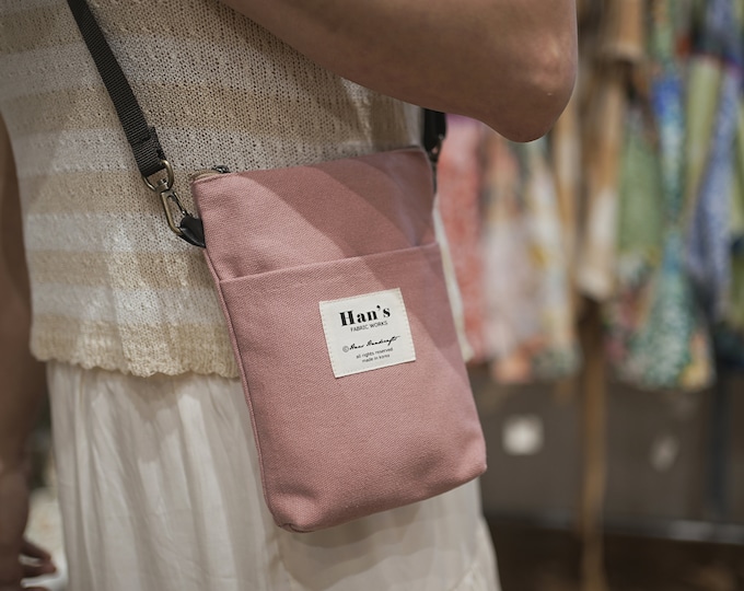 Daily small crossbody bags | Mini Cell Phone purse for women, men, and kids | Teen girl iPhone bag handmade in Korea